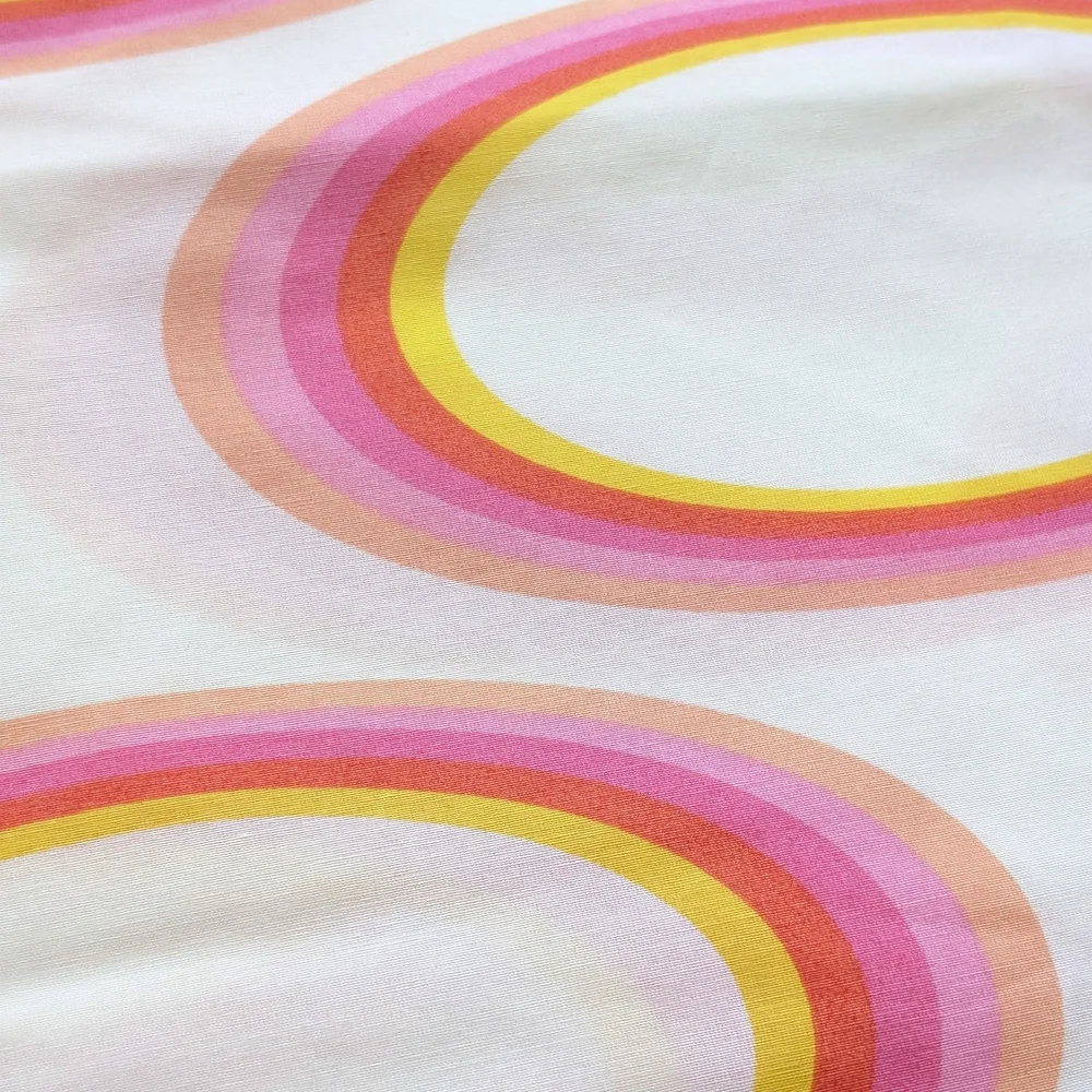 IKEA Springkorn Retro Oval Shower Curtain